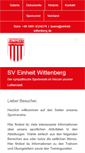 Mobile Screenshot of einheit-wittenberg.de